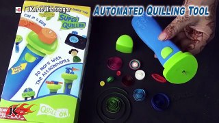 Unboxing Automated Paper Quilling Tool | Super Quiller Tool | How to Use | JK Arts 860