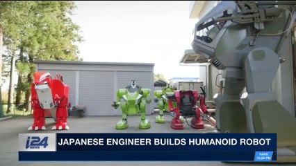 i24NEWS DESK | 'Domo Arigato': the real life Mr. Roboto | Friday, April 13th 2018