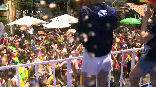 Thai water festival 'Songkran' kicks off