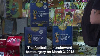 Brazil fans celebrate Neymar's announcement of prompt recovery