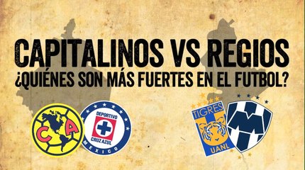 LIGA MX: Capitalinos vs Regios