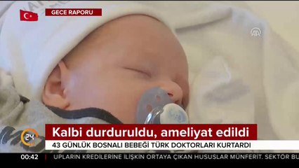 Türk doktorları kurtardı