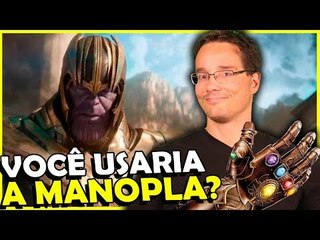 UM HUMANO PODE USAR A MANOPLA DO INFINITO?