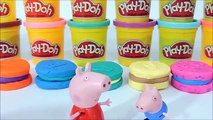 Peppa Pig e Pig George Aprendendo Cores em Inglês com Massinha Play-Doh - Peppa Pig em Português