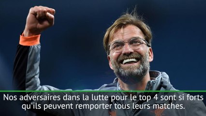 34e j. - Klopp : "Demain, c'est Bournemouth. Ensuite, la Roma !"