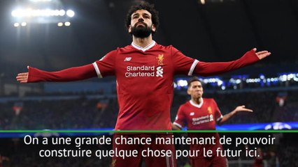 34e j. - Klopp : "Salah reste à Liverpool pour construire quelque chose"