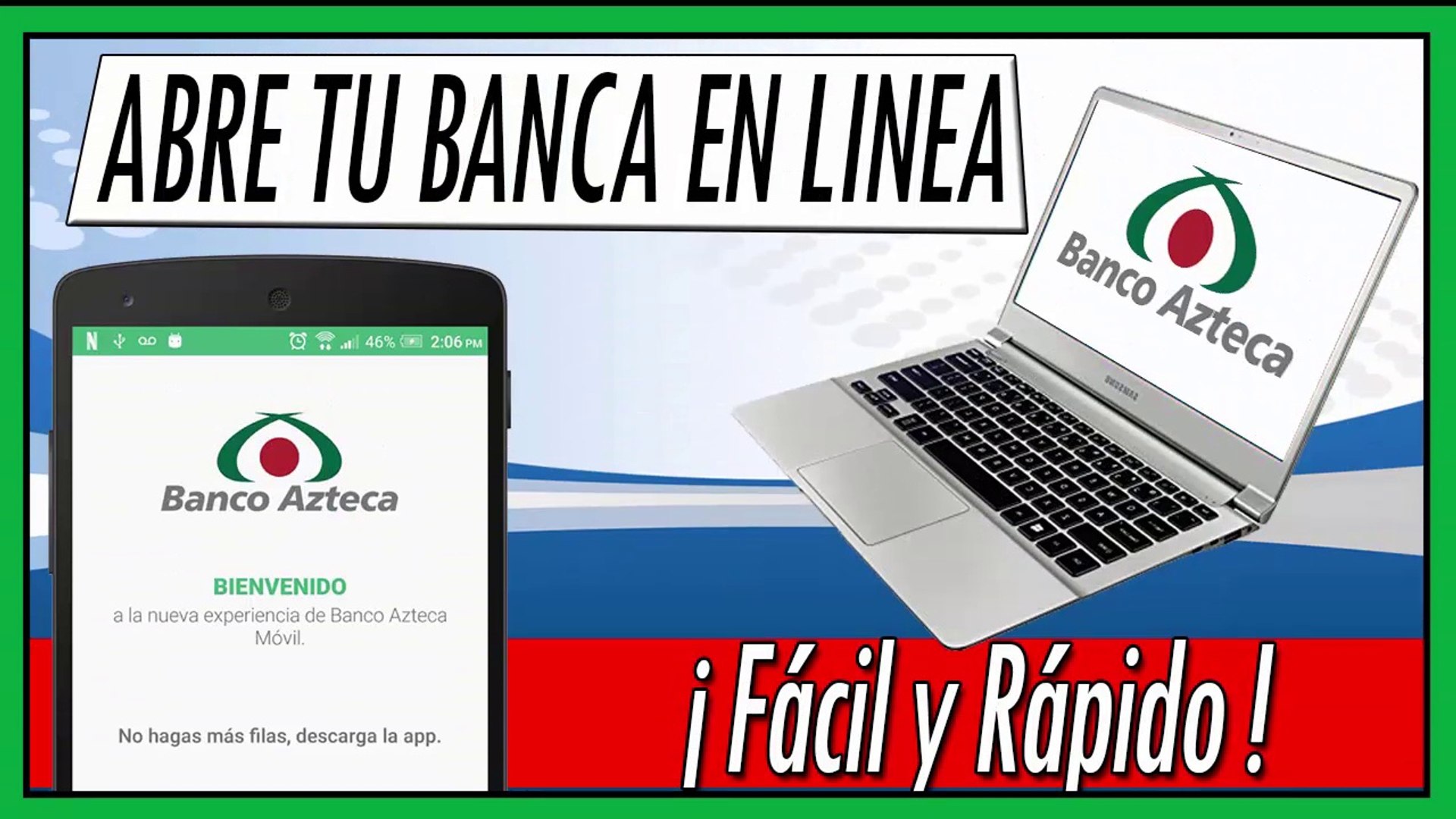 Como Abrír y Activar Banca En Linea de Banco Azteca Guardadito - Vídeo  Dailymotion