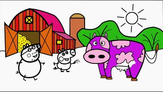 Peppa Pig colouring pages for kids ♥ Świnka Peppa kolorowanki malowanki dla dzieci