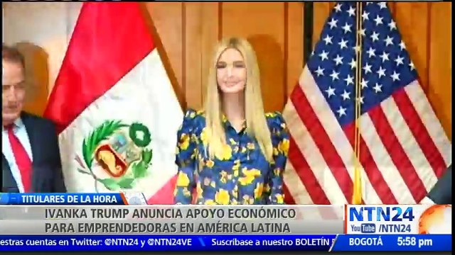 Ivanka Trump anunció 150 millones de dólares para negocios de mujeres en Latinoamérica