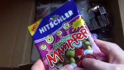 WorldOfSweets.de big parcel Unboxing