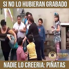 Un poco de humor con piñatas -Síguenos... - Skalona Music Group