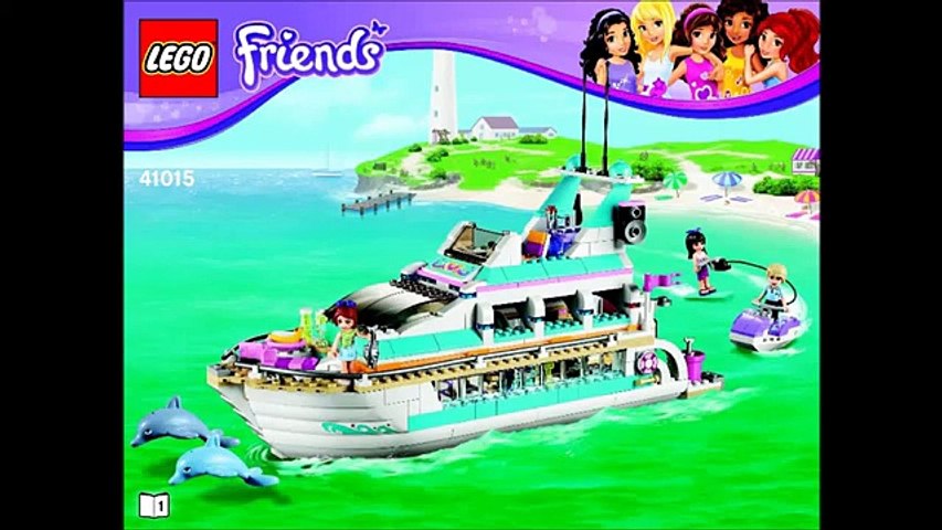 LEGO Friends 41015 - Dolphin Cruiser Building Instructions - video  Dailymotion