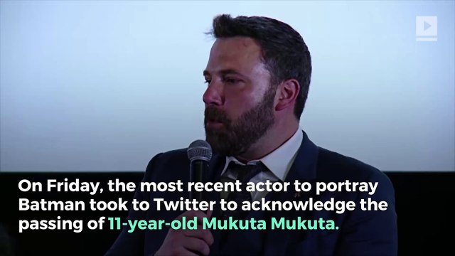 Ben Affleck Sends Condolences to Terminally-Ill Batman Fan