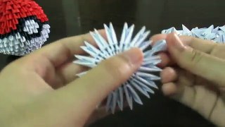 How to Make Poke Ball Origami 3D -fatafeltproject