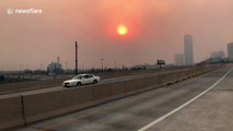 Oklahoma fires fill sky with smoke as governor declares emergency