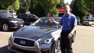 new Infiniti Q50 Sport AWD - A track star in a custom tailored suit