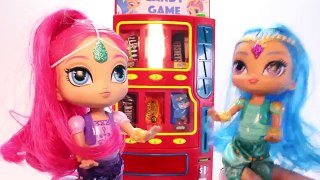 Shimmer and Shine CANDY GAME with Surprise Toys & Candy Bars Educational Games Kids Video