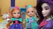 Elsia and Annia Toddlers Magic Pizza Adventure #1 Babysitter Descendants Mal - Peppa Pig Toys Dolls