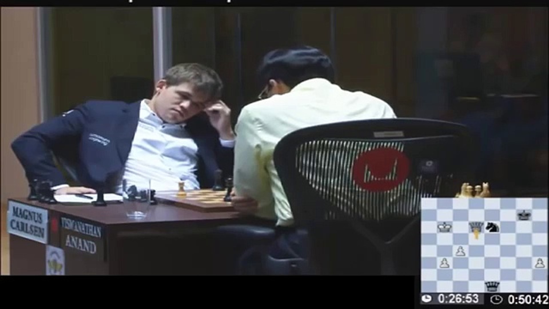 The moment Magnus Carlsen became World Chess Champion - video Dailymotion