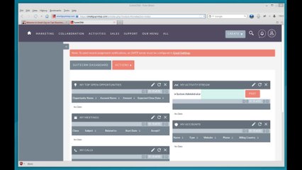 SuiteCRM - ALL Menu Customization