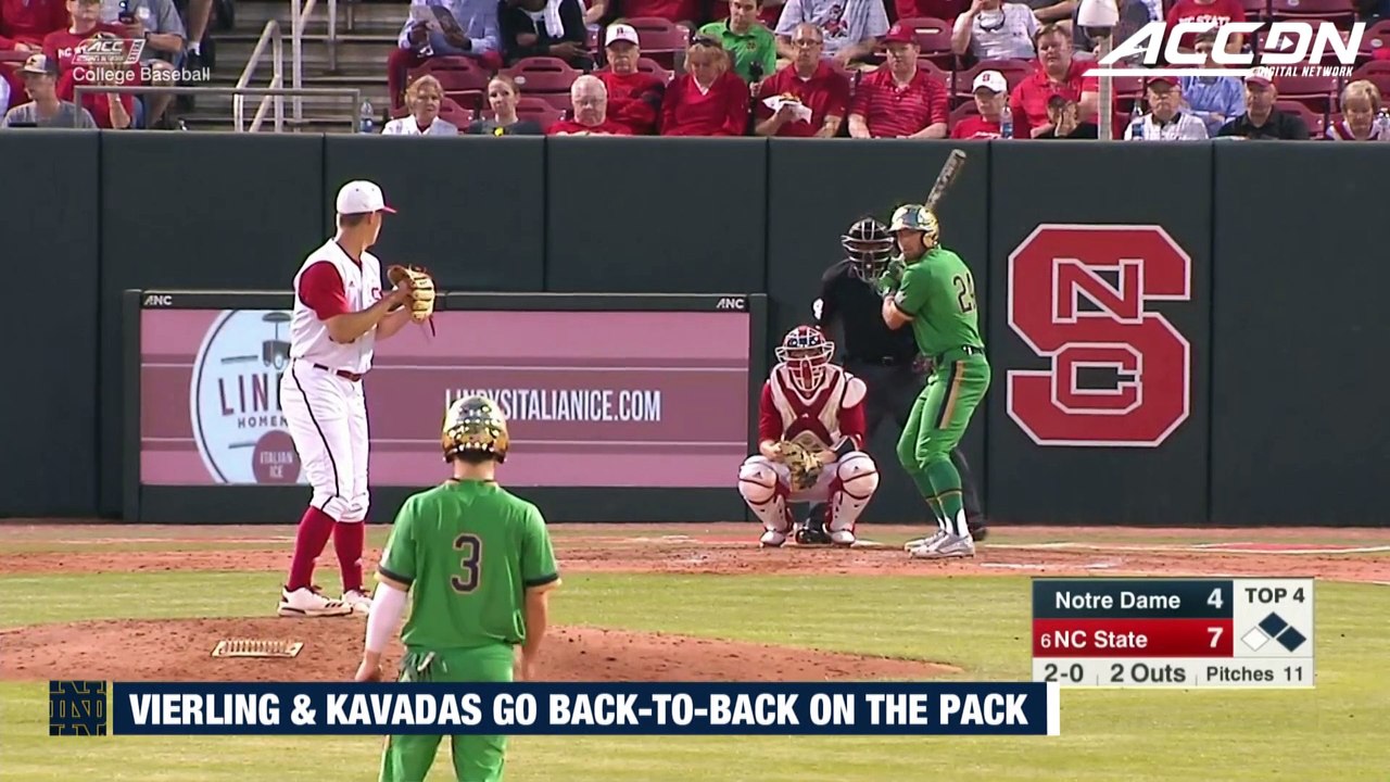 Notre Dame Hits Back-To-Back Home Runs To Storm...