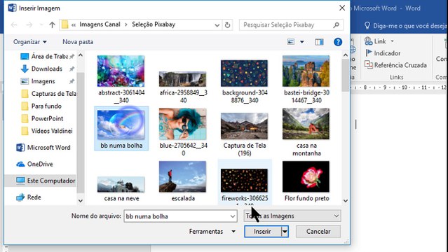 COMO INSERIR IMAGEM NO WORD 2016