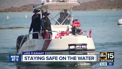 How rescuers work to keep people safe in the water at Lake Pleasant