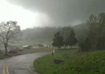 Fast-Moving Tornado Rolls Across Mountainburg