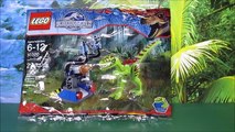 LEGO Jurassic World Gallimimus Trap new Polybag 30320 W Indominus Rex Unboxing, Review By WD Toys