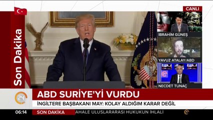 ABD Suriye'yi vuruyor