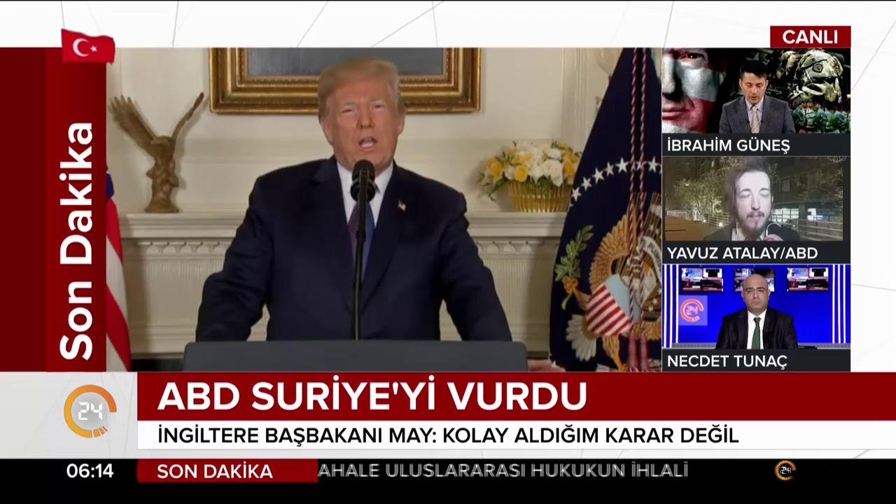 ABD Suriye'yi vuruyor