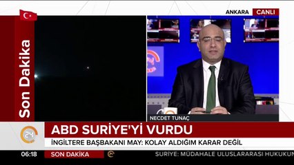 ABD Suriye'yi vuruyor