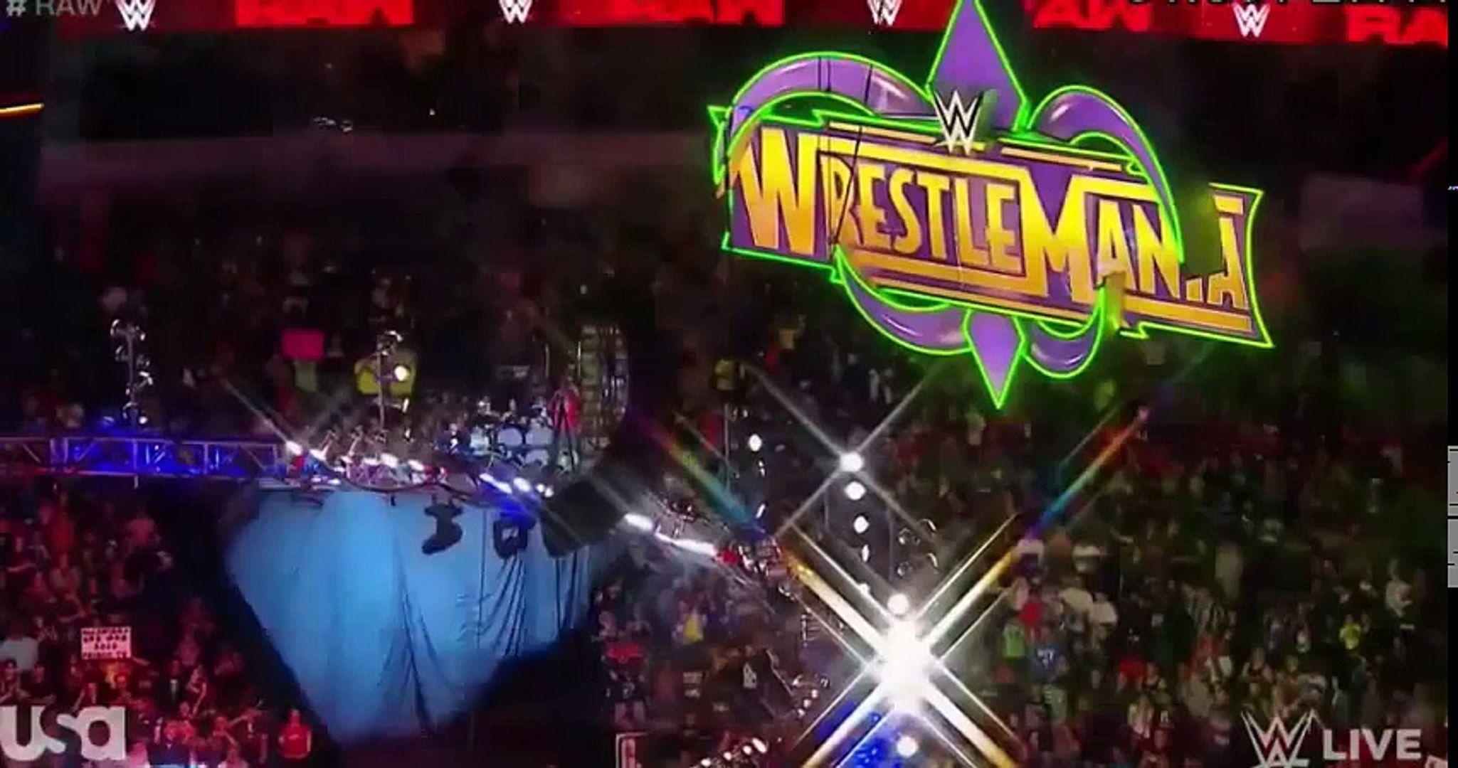 Wwe Wrestlemania 34 Full Show Championship Match 2018 Roman Reigns Vs Brock Lesnar 1