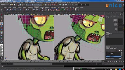 Bài 40-gắn xương nhân vật hoạt hình -Phần đầu