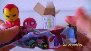 4 Marvel Kinder Eggs Surprise Spiderman Box Choco new Easter Egg Huevo Kinder sorpresa Hombre araña