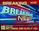 Amit Panghal wins silver at CWG in 46-49 kg category boxing