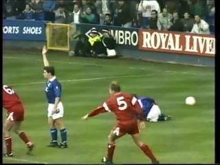 Everton - Wimbledon 16-11-1991 Division One