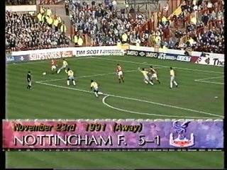 Nottingham Forest - Crystal Palace 23-11-1991 Division One