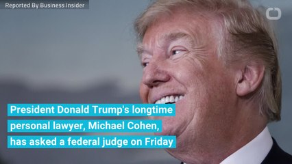 Michael Cohen Seeks Block To Communications With Trump