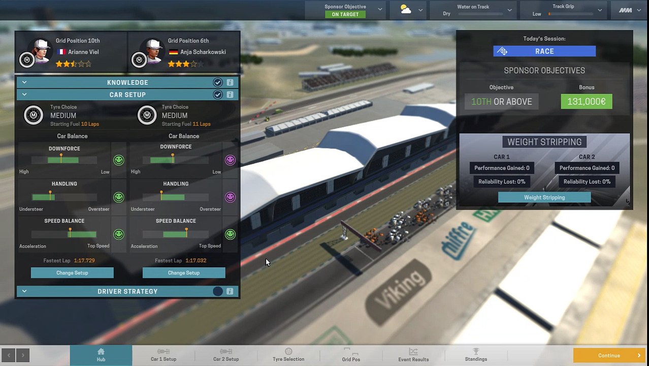 Motorsport Manager (89 database) - season 4 race 1