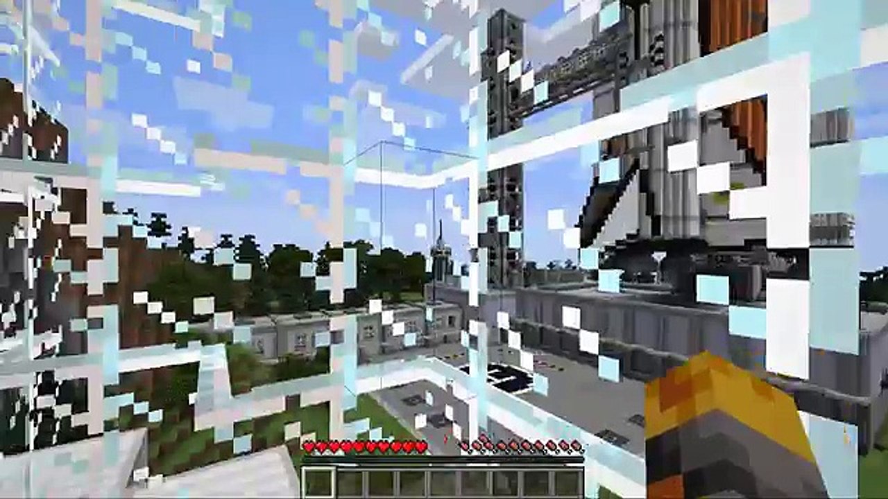 Minecraft GIANT LEGO MOD / BUILD ENDLESS AMOUNTS OF LEGO OBJECTS!! Minecraft