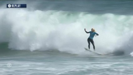 Adrénaline - Surf : Tatiana Weston-Webb with a 9 Wave vs. T.Wright, M.Callaghan