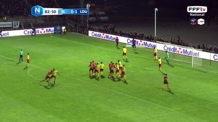 Corner bien frappé par BOSETTI