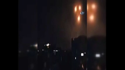 Suriye hava savunma sistemlerini aktif etti