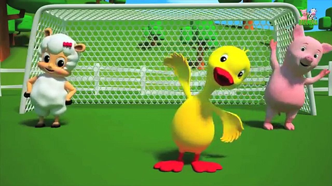 Wheels On The Bus Go Round And Round | 3D Nursery Rhyme Songs | Video For Children by Farmees S01E16