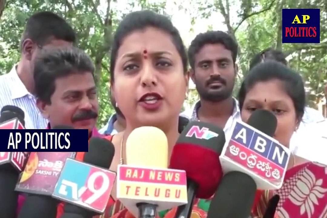 YSRCP MLA Roja CRITICIZE CM Chandrababu Naidu _ AP Special Status _ Vijaya Sai Reddy-AP Politics
