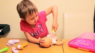 Doctor kit unboxing - medical case playset - toy set for kids