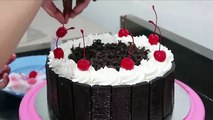 Black Forest Cake How to Make Birthday Cake Chocolate at Home