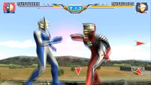 Sieu nhan game play - Ultraman FE3 ( full HD ) - Ultraman Cosmos tái hiện trận đấu lịch sử