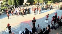 La emotiva danza de unos niños especiales de Georgia ante el Papa